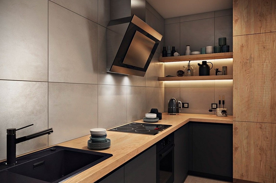 Дизайн Кухни Без Подвесных Шкафов