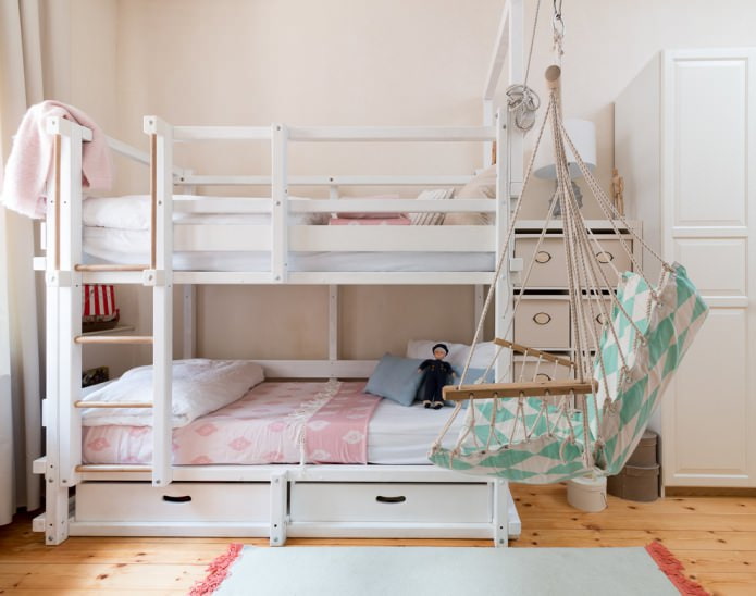 интерьер спальни для девочки 6-8 лет