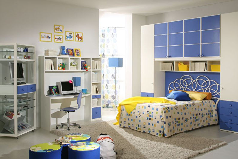 Дизайн интерьера детской комнаты для девочки - фото