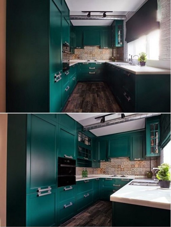 П-образная кухня: 210 фото стильных решений и 15 нюансов ремонта