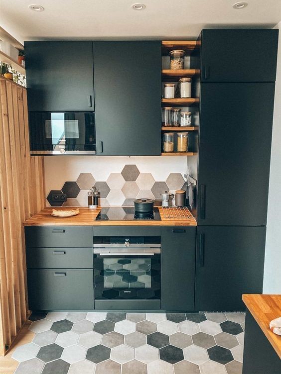 Кухня без верхних шкафов: 250+ реальных фото дизайнов интерьера и 20 нюансов ремонта
