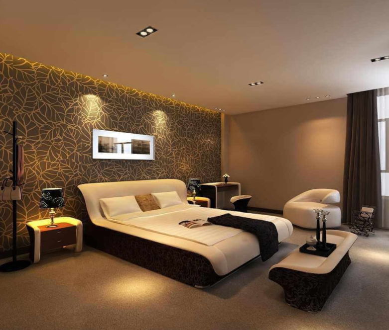 Обои для спальни 2023: 350+ реальных фото идей дизайна интерьера