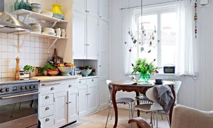 Кухня в Скандинавском Стиле в интерьере: 190+ фото, оформление, планировка