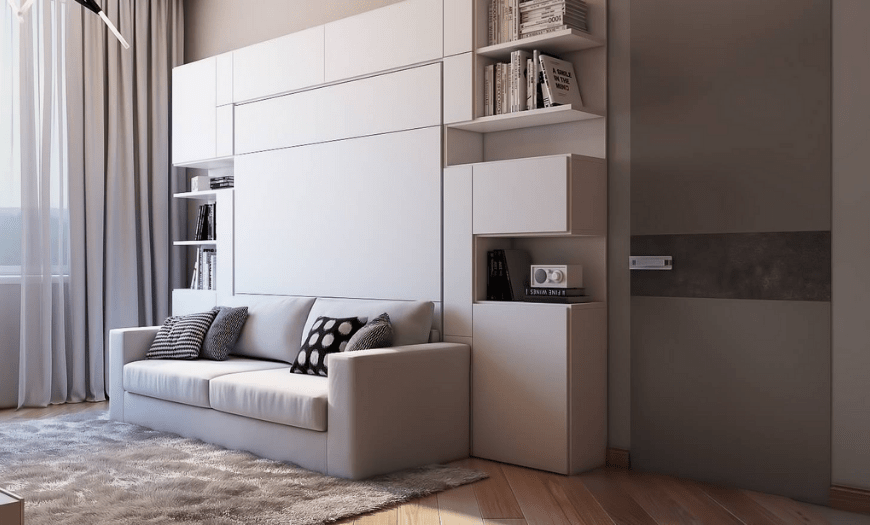 Мебель-трансформер в интерьере квартиры