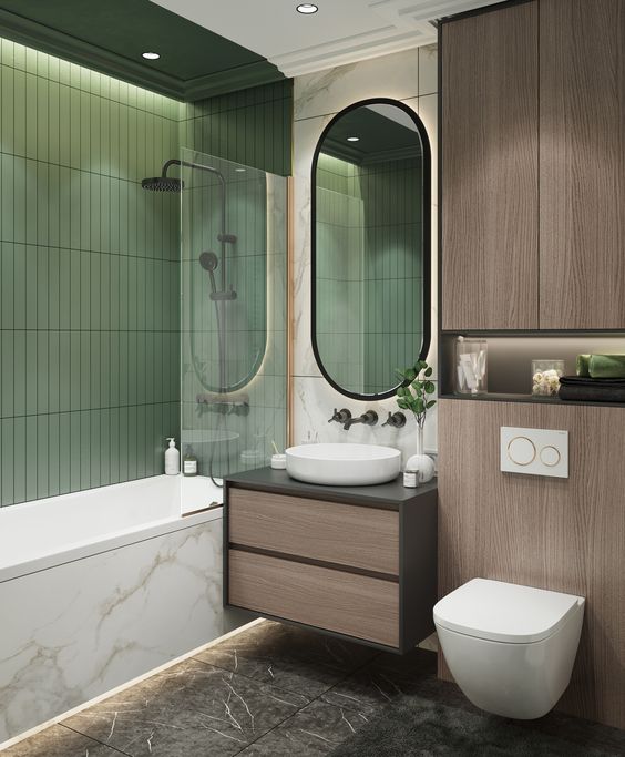 Маленькая ванная комната (+170 фото): лучшие дизайны интерьера