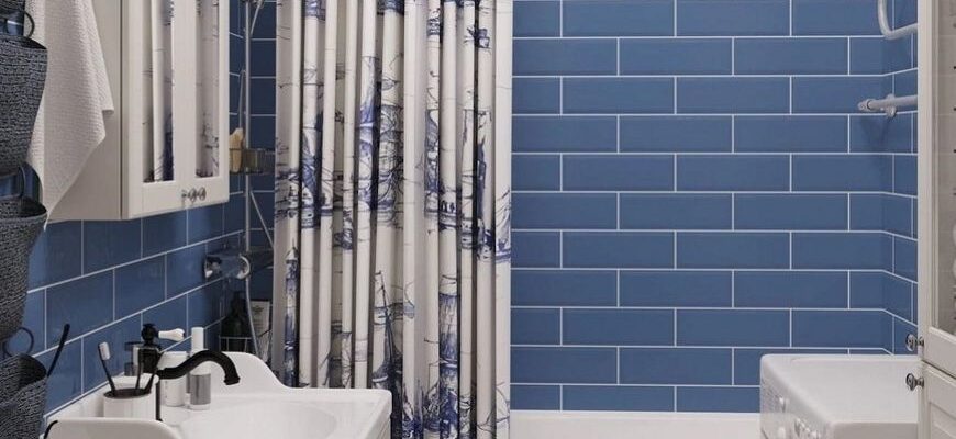 Синяя ванная — 150 лучших фото идей и сочетаний цвета, стиля с современным дизайном интерьера