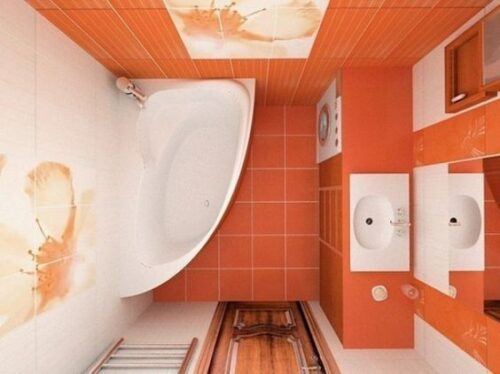 Маленькая ванная комната ( 170 фото): лучшие дизайны интерьера