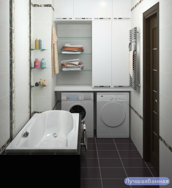 Маленькая ванная комната (+170 фото): лучшие дизайны интерьера