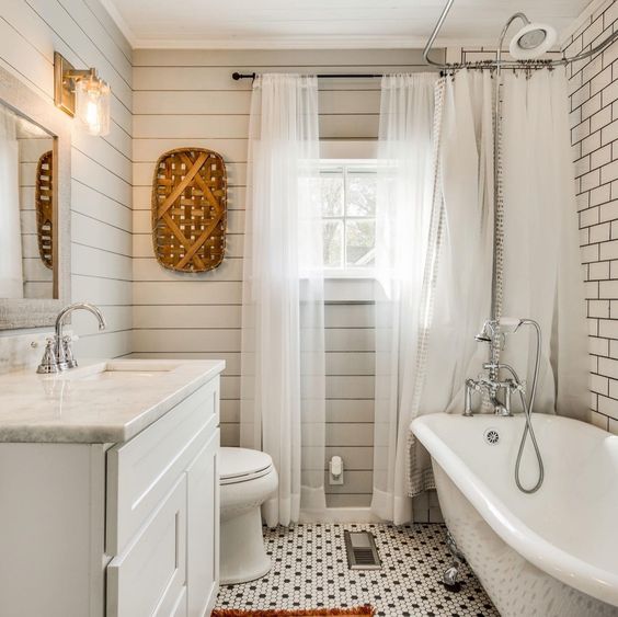Ванная комната в частном доме: правила обустройства, планировки